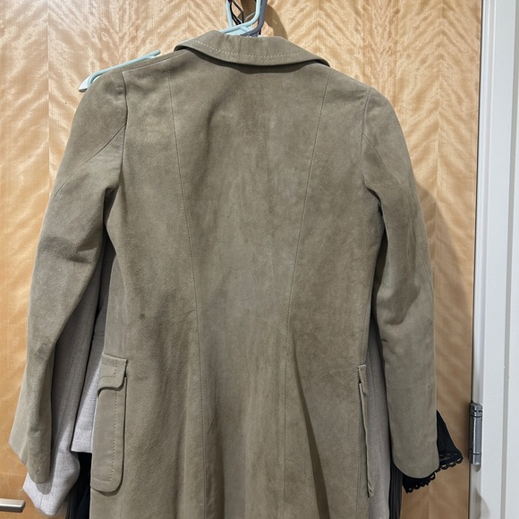 TOTEME inspired Scandinavian suede soft shirt small - Picture 8 of 8